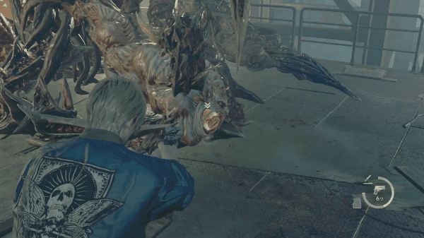 追撃からナイフ