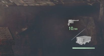 トロッコ戦のUI