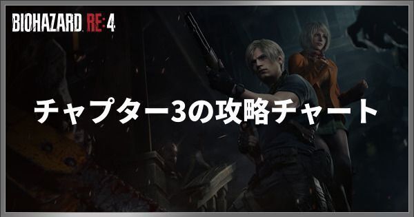 チャプター3の攻略チャートと進め方