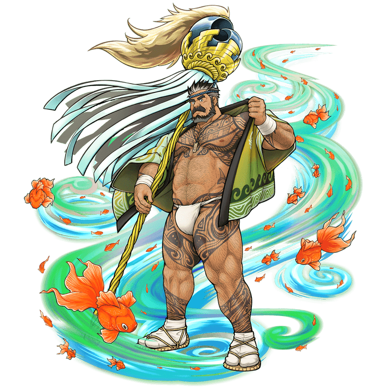 疾風怒濤祭男セルドアの立ち絵