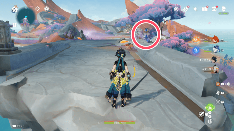 豊穣の邦南西の孤島