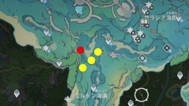 サラシア海原のお宝