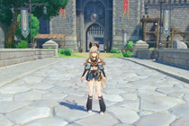 通常衣装攻撃モーション