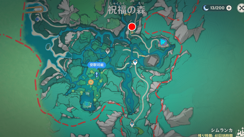 歓声の羽8のマップ