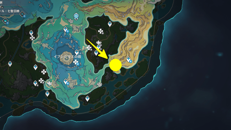 フリーマンの宣言マップ