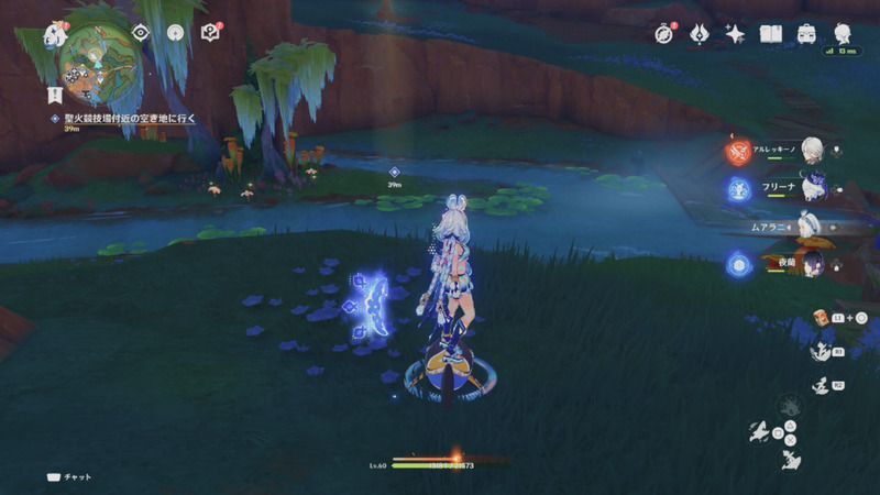 聖火競技場北部にある空き地