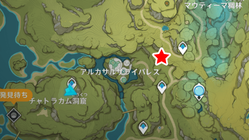 アルカサルザライパレス付近