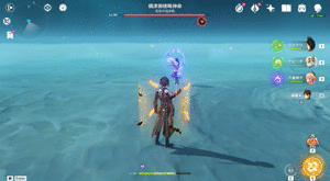 斬撃飛ばし→接近攻撃