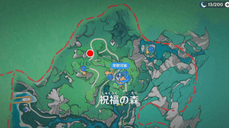 歓声の羽15のマップ