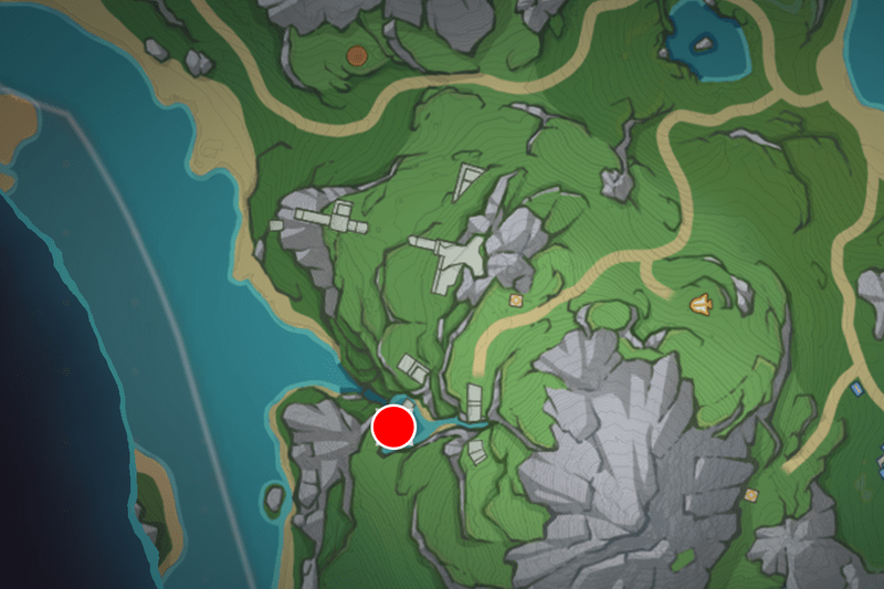 エリナス南西釣り場