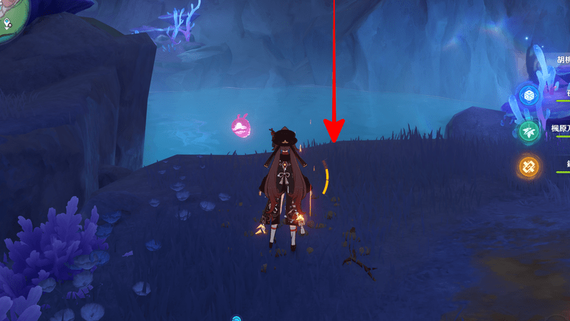 洞窟への行き方場所