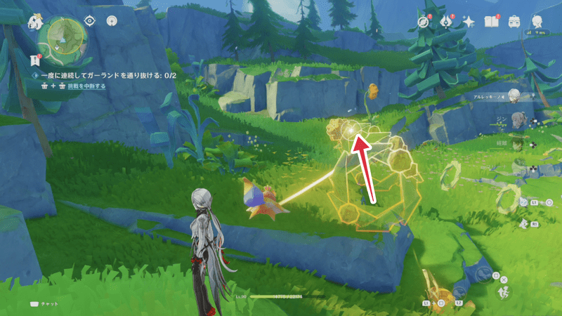 最初のシメストの挑戦1