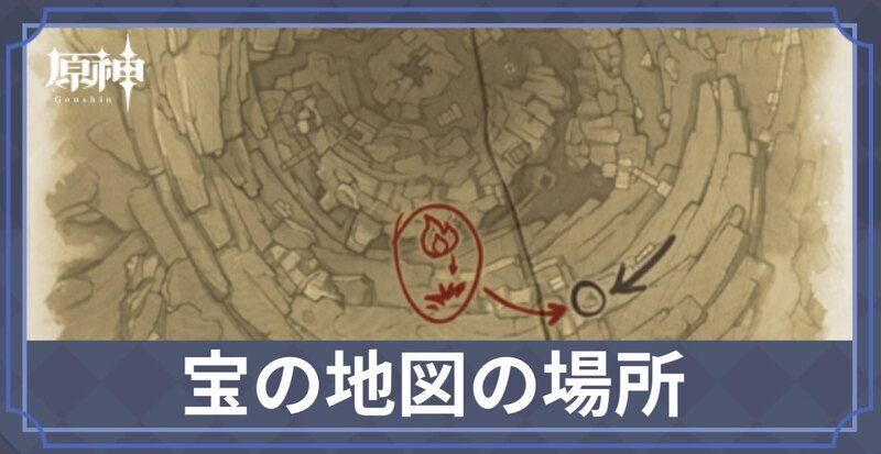 宝の地図の断片