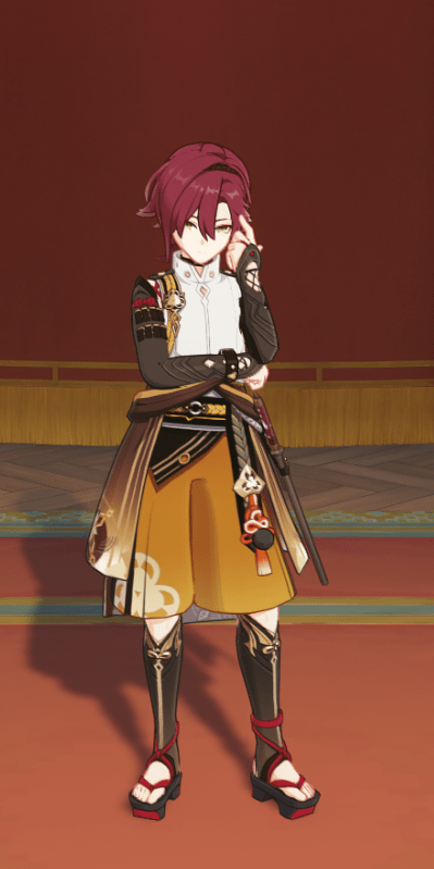 鹿野院平蔵ポーズ