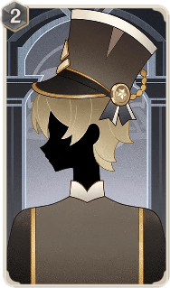 教官の帽子（カード）の画像