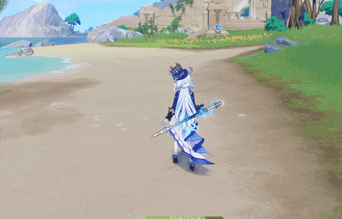 フリーナの元素スキル（プネウマ）