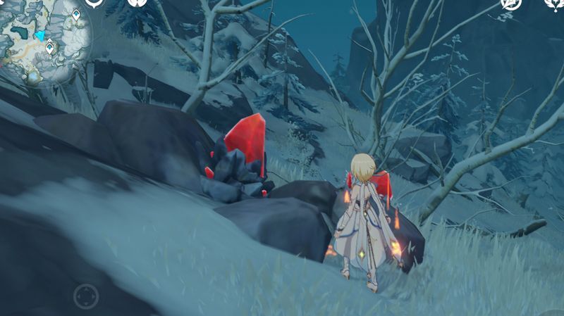 深紅の石を使う