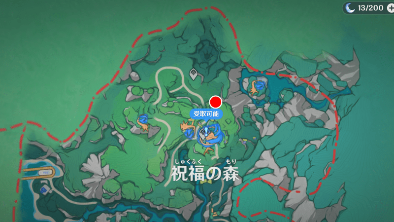 歓声の羽14のマップ