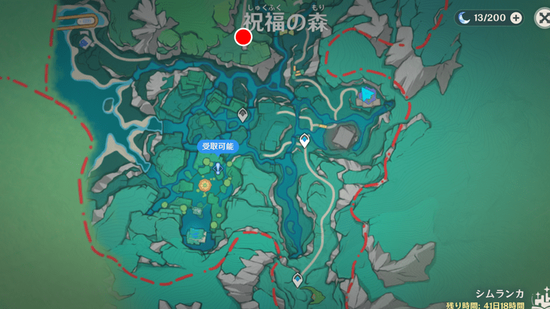 歓声の羽7のマップ