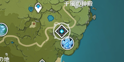 北風の狼の神殿