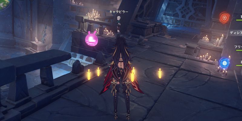 人影を追いかける