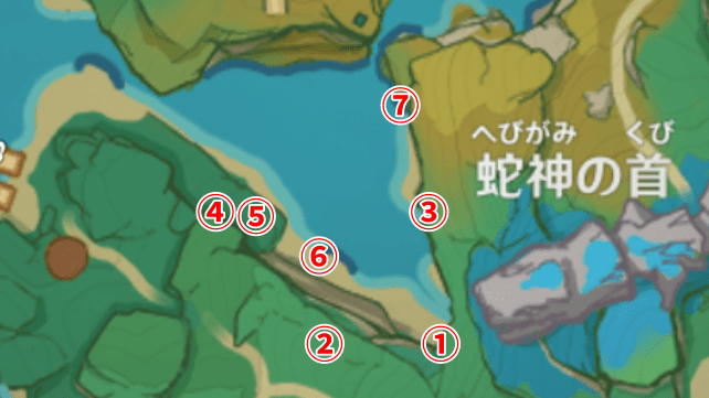 2つ目ののマップ