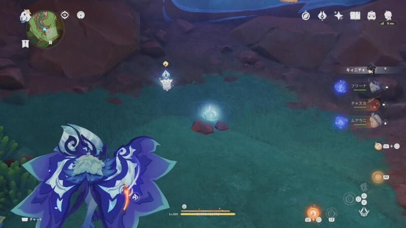 壁画のオブジェクトと位置をリンク