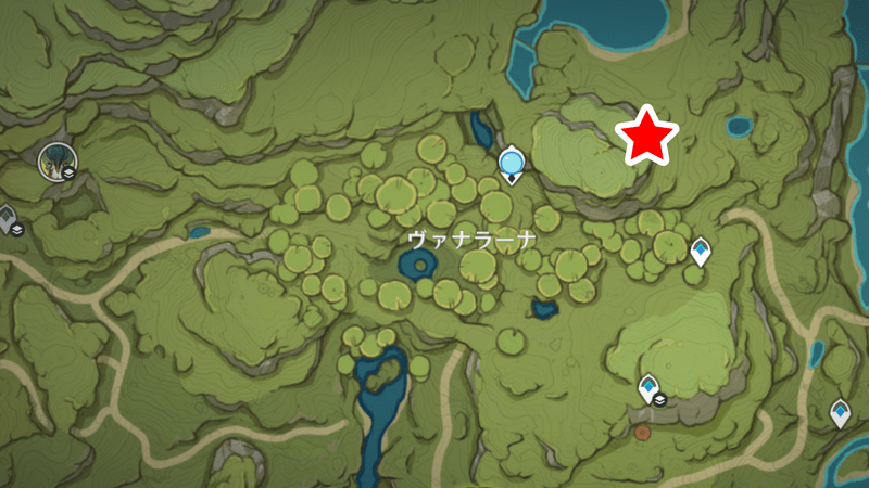 アランビナイの場所