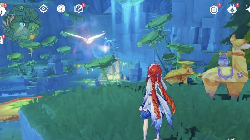 歓声の羽4の周囲の様子