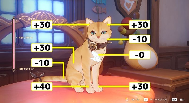 橙色騎士の懐き度