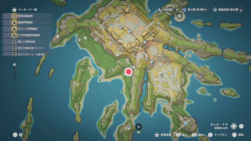 クエニンの場所4（マップ）