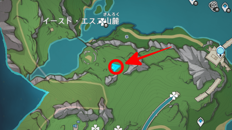 イゾルトの出現場所