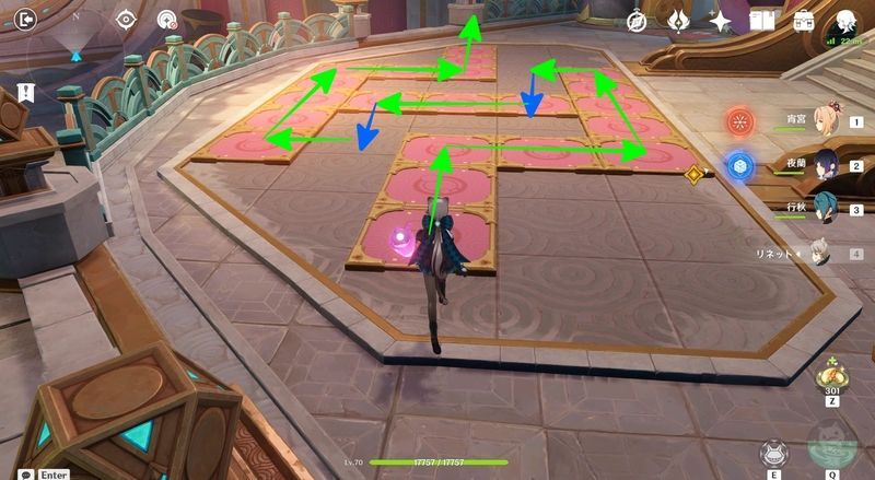 一筆書きパネル