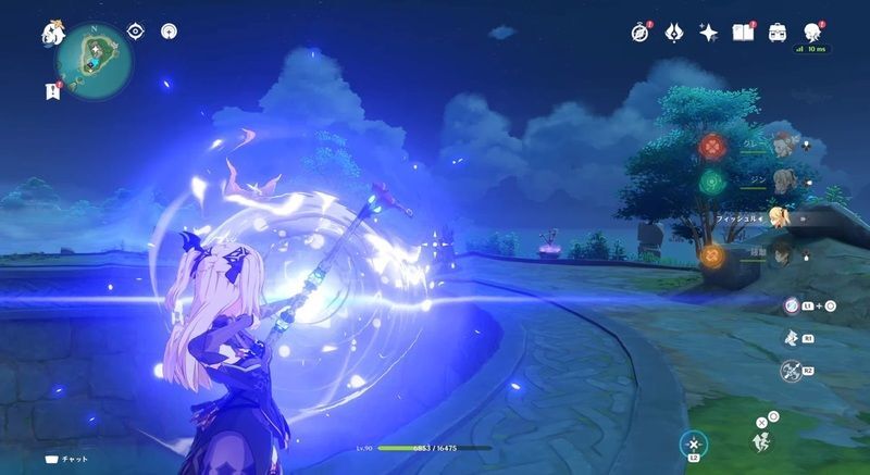 水月池・石碑装置