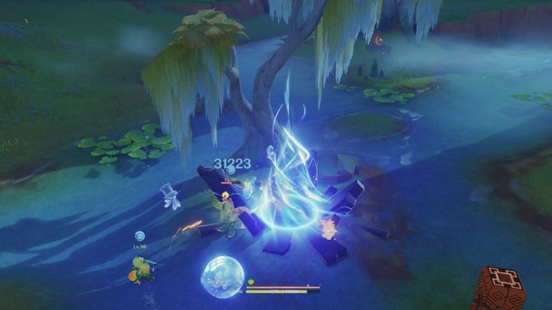 黒い結晶の有効化