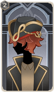 酒に漬けた帽子（カード）の画像