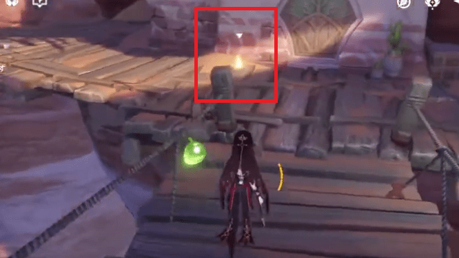 植木鉢を指定の場所に置く