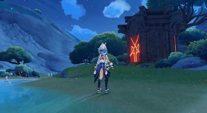 アメヤルコの水域