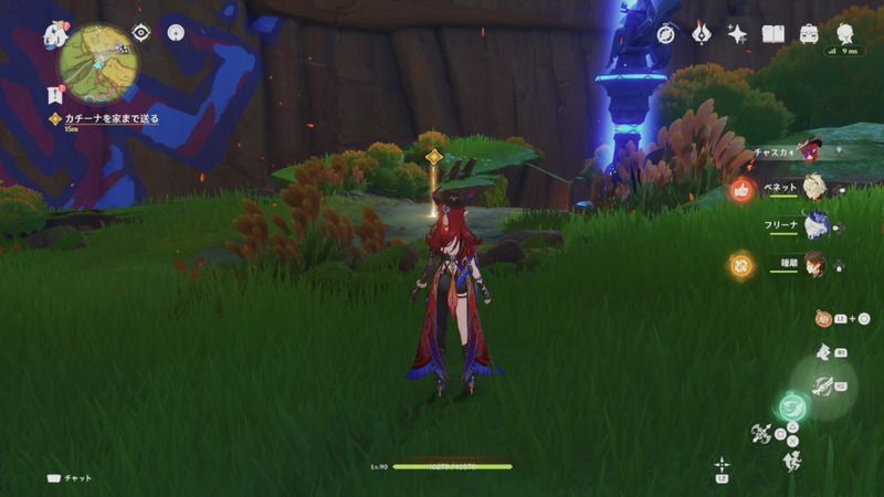 こだまの子付近の七天神像