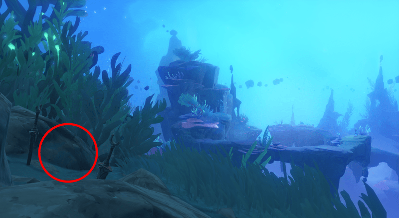 往日隠し宝箱1場所