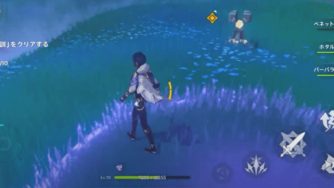 対雷電将軍特訓