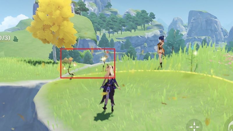 香菱に話しかける