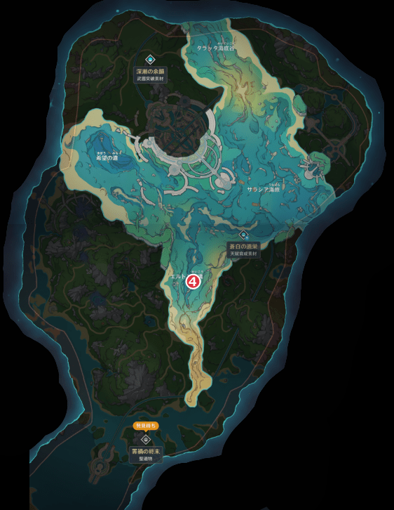 海中マップ
