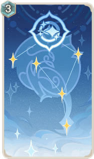 便りと共に還る星影（カード）の画像