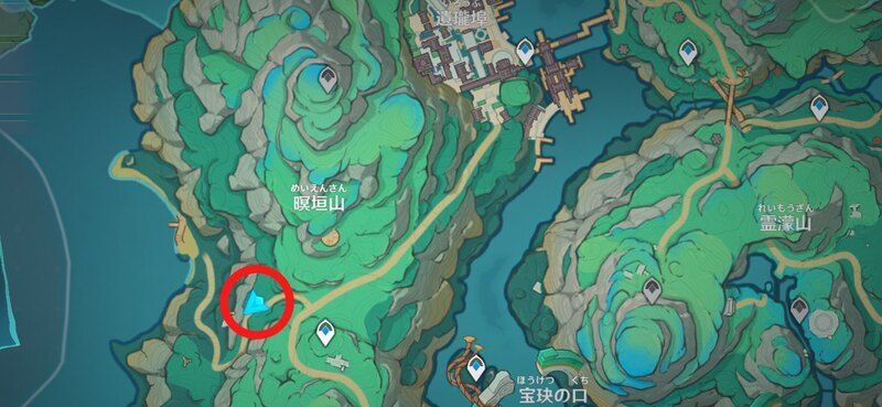 契約の砂の受注場所