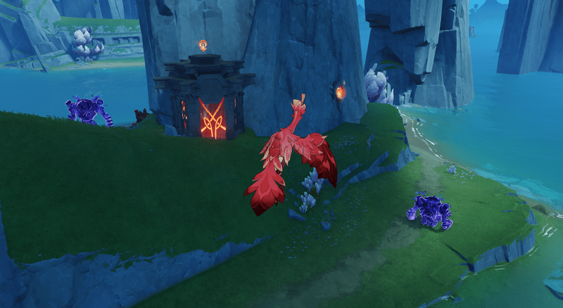 オシカ・ナタの地霊壇の場所2