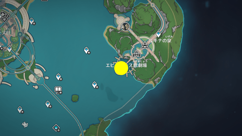 エピクレシス歌劇場マップ