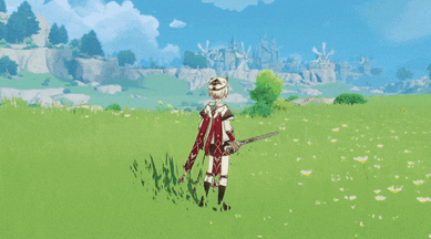 通常攻撃「西風剣術・祭儀」