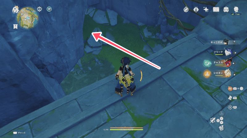 ワープ後、ひたすら地下に向かう2