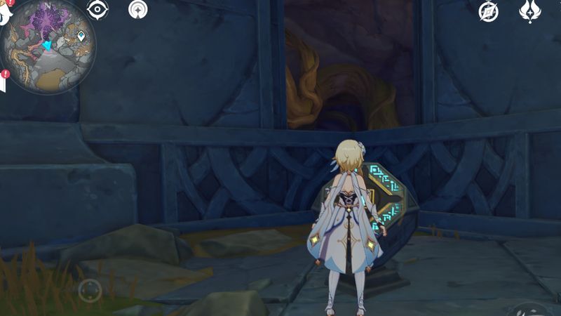 無名遺跡のスイッチ